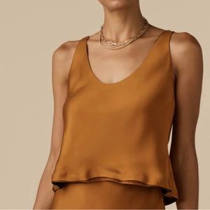 Vetta Reversible cropped tank